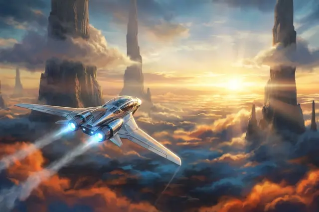 falcon despega
